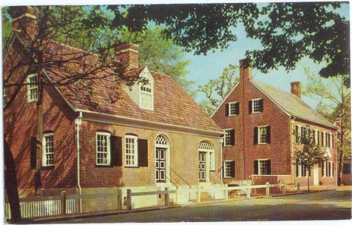 Christoph and John Vogler Houses Old Salem Winston-Salem, NC, Chrome