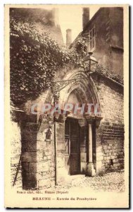 Old Postcard Beaune Entrance of the presbytery