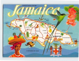 Postcard Greetings From Jamaica