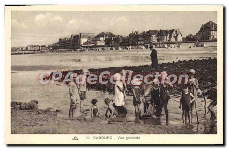 Old Postcard Cabourg Vue Generale