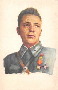 Russia Soviet Union USSR WW2 War Hero Viktor Vasilevich Talalikhin PC AA49740