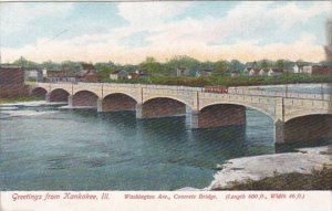 Illinois Kankakee Washington Avenue Concrete Bridge