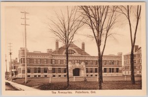 The Armouries Peterboro Ontario Peterborough Postcard H81