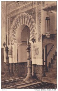 Interieur De La Mosquee, Le Machrol, Tlemcen, Algeria, Africa 1900-1910s