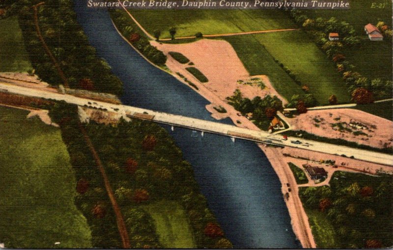 Pennsylvania Turnpike Swatara Creek Bridge Dauphin County 1952