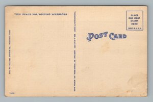 Houston Main Street Texas Vintage Postcard 