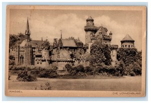 c1910 The Lowenburg Castle Kassel Germany Posted Antique Postcard