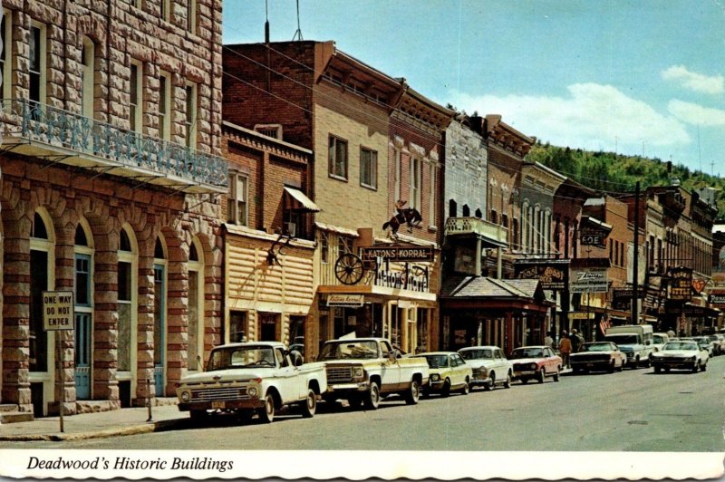 South Dakota Deadwood Main Street Historic Building