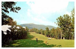 Postcard GOLF COURSE SCENE Mars Hill North Carolina NC AT9796