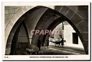 Old Postcard Spain Espana Spain Exposicion Internacional Barcelona 1929