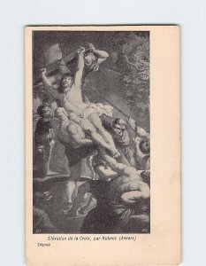 Postcard Elévation de la Croix By Rubens Antwerp Belgium
