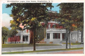 American Legions Club Rooms Brighamton, New York USA PU Unknown 