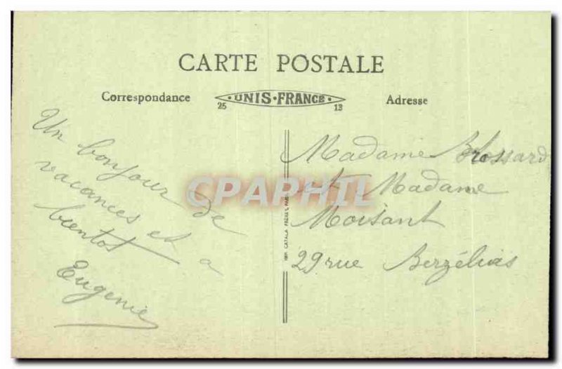 Montlhery Postcard Old Tower