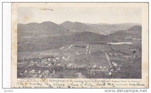 Bird's-Eye view of Warrensburgh,  New York, 00-10s