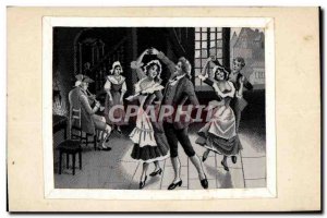 Old Postcard Fantaisie Dance (web map) TOP