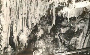 California Murphy's Mercer 1950s Fairy Grotto Cave  RPPC Photo Postcard 22-7883