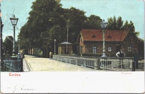 Netherlands Leiden Vintage Postcard 09.37