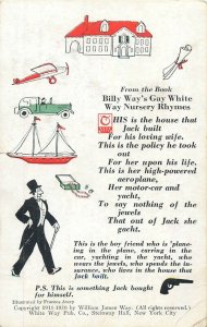 Advertising William James Way Nursery Rhymes New York Roseland Dancing Ballroom 