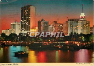 Postcard Modern Tropical miami florida