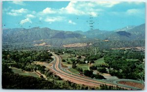 M-25610 La Cañada showing Foothill Boulevard La Cañada Flintridge California