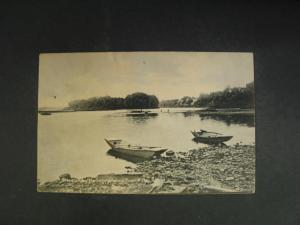 Milton PA River c1910 Postcard