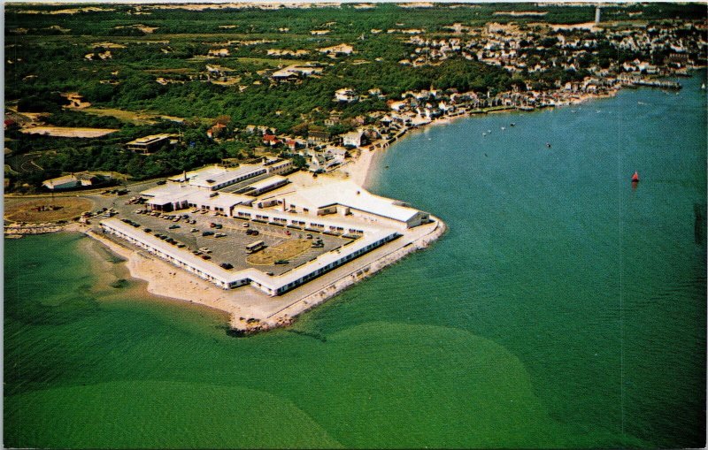 VINTAGE POSTCARD THE PROVINCETOWN INN & MOTEL AT PROVINCETOWN CAPE COD MASS