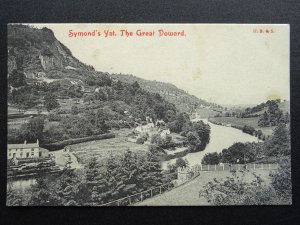 Monmouthshire SYMONDS YAT The Great Doward - Old Postcard by H.B.& S.