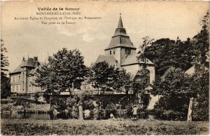 CPA Monthermé-Laval-Dieu - Ancienne Eglise et Propriété de l'Abbaye (113132)
