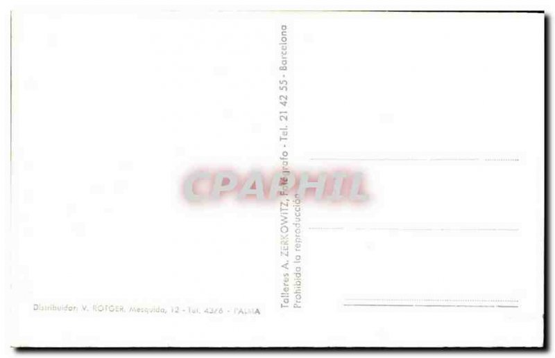 Old Postcard La Catedral Palma Mallorca