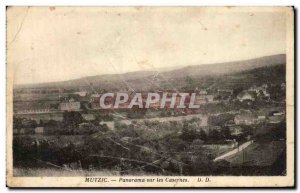 Postcard Old Mutzic Pamorama the Army Barracks