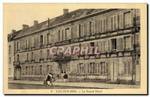 Old Postcard Luc Sur Mer Grand Hotel