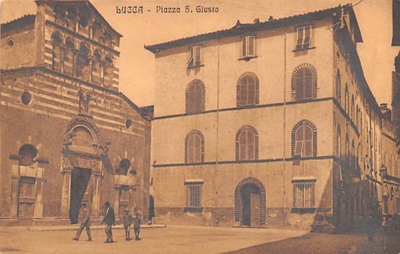 Lucca, Piazza S Guisto Jave, Indonesia Unused 