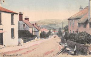 DORSET UK CHARMOUTH  STREET~DUNSTER'S SERIES SINCERE GREETINGS POSTCARD