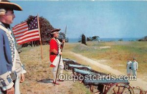 Redcoat & Continental Stan Yorktown, VA Patriotic Unused 