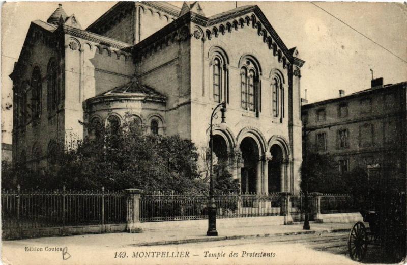 CPA MONTPELLIER - Temple des Protestants (518675)