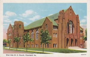 West Side Methodist Episcopal Church - Clearfield PA, Pennsylvania - Linen
