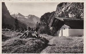 Switzerland Beim Blausee Loetschbergroute 1960 Photo