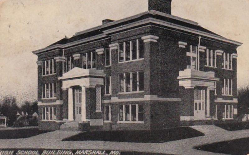 Missouri Marshall High School Building 1913