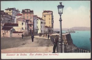 Rue Arsene,Corfu,Greece Postcard