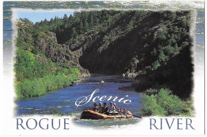 Rafting on the Scenic Rogue River Near Hellgate Canyon Oregon 4 by 6