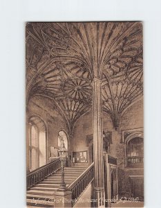 Postcard Christ Church Staircase Oxford England