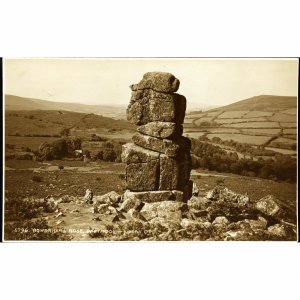 Judges Postcard 'Bowerman's Nose, Dartmoor' 