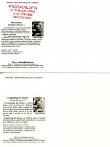 Conquering the Storms & Perseverance     Artist: Thomas Kinkade