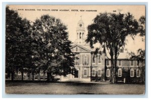 1943 Main Building The Phillips Exeter Academy Exeter New Hampshire NH Postcard