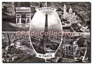 Modern Postcard Souvenir de Paris