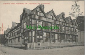 Herefordshire Postcard - Ledbury Park, Residence of Lord Biddulph RS28700