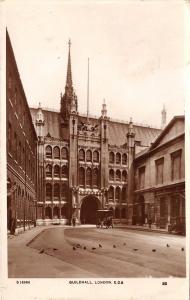 BR61273 guildhall  london real photo   uk