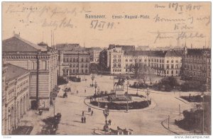 Ernst, August, Platz, HANNOVER, Lower Saxony, Germany, PU-1900