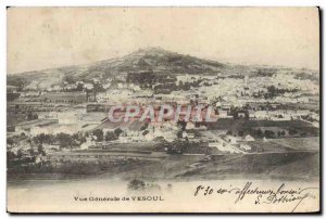 Postcard Old Vesoul Vue Generale