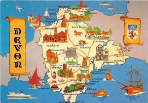 uk49596 devon uk map